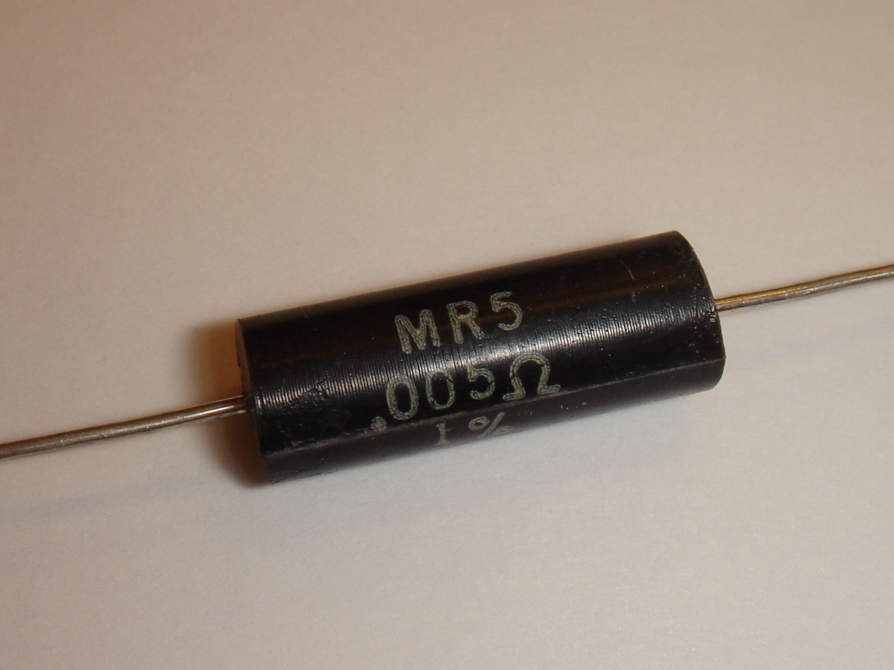 MR Series Molded Axial Leaded Current Sense Resistors For Automated